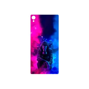 MAHOOT Smoke Rainbow Digital Art 2 Cover Sticker for Sony Xperia Z3