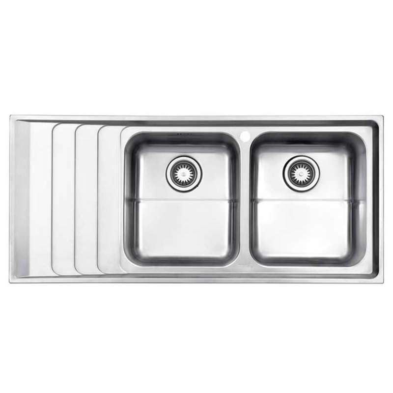 سینک استیل البرز مدل 734-R توکار