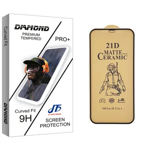 JF Diamond glass Ceramics Screen Protector For Apple اپل 12pro
