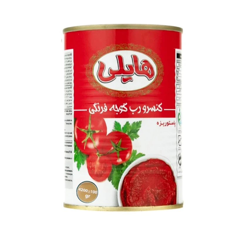 کنسرو رب گوجه فرنگی هایلی - 4200 گرم