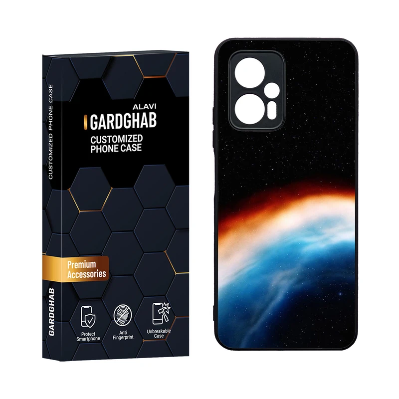 کاور گارد قاب مدل دورژله ای پشت گلس ساده مناسب برای گوشی موبایل شیائومی Poco X4 GT / Redmi Note 11t Pro 5G