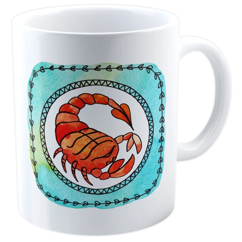 ماگ شین دیزاین طرح ماه تولد آبان کد 4001