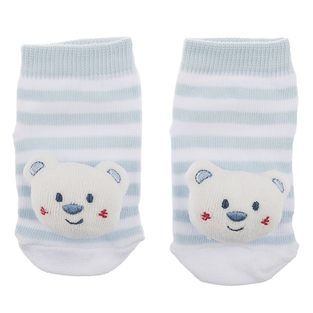 جوراب نوزادی Minidamla مدل Blue Bear