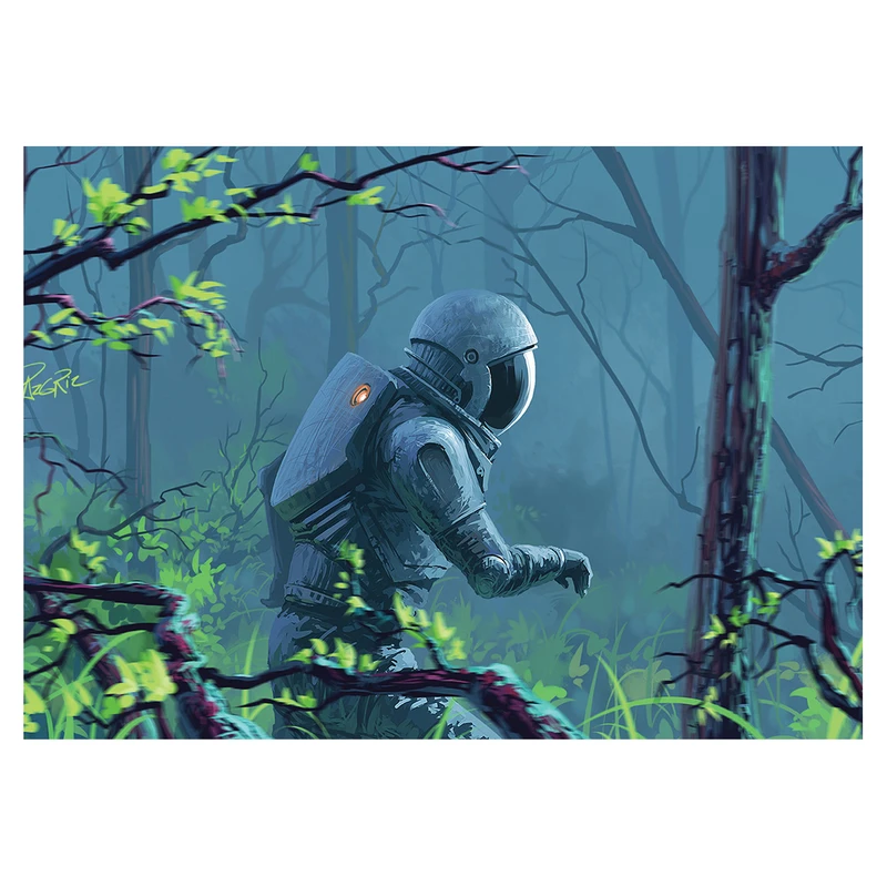 پوستر طرح فضانورد کد 976