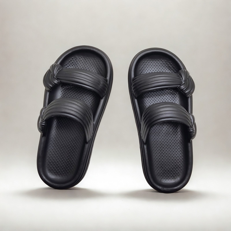 دمپایی زنانه مدل گره ای Hana-BK