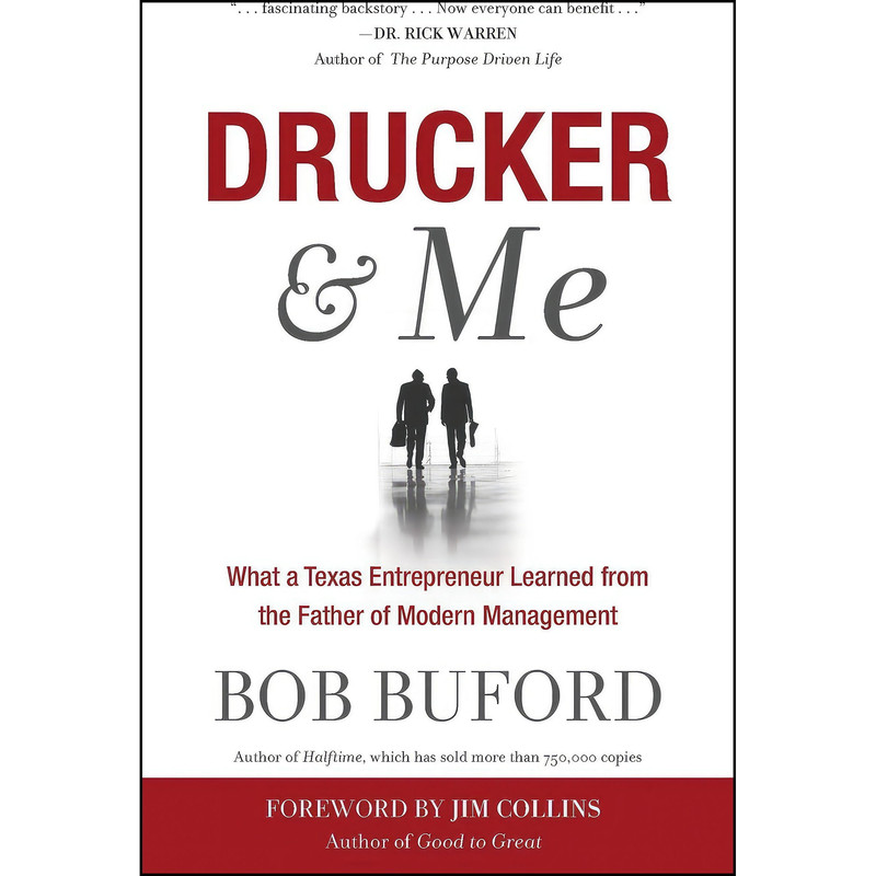 کتاب Drucker & Me اثر Bob Buford and Ed Stetzer and Jim Collins انتشارات Worthy Books