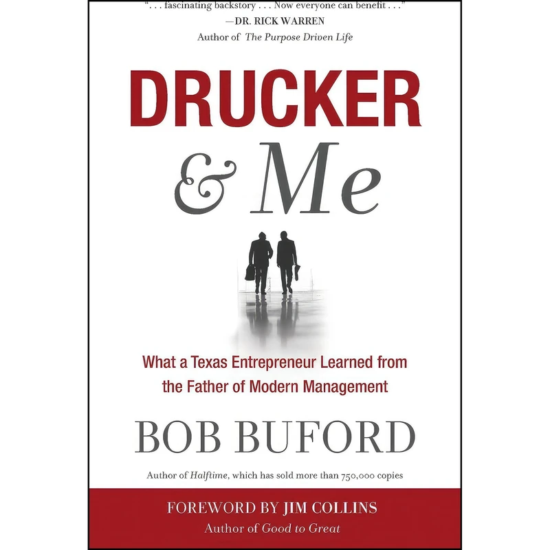 کتاب Drucker & Me اثر Bob Buford and Ed Stetzer and Jim Collins انتشارات Worthy Books