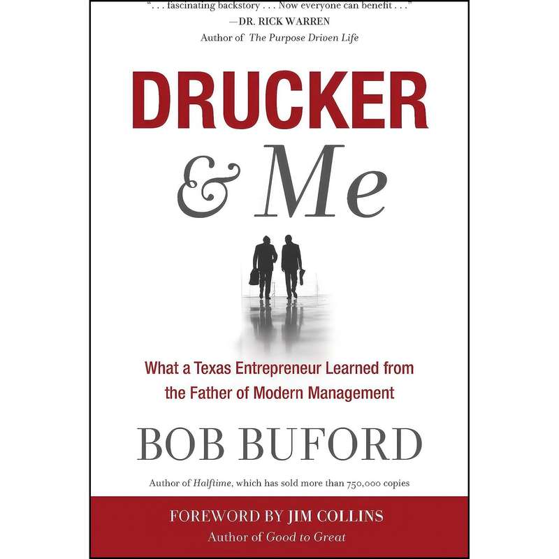 کتاب Drucker & Me اثر Bob Buford and Ed Stetzer and Jim Collins انتشارات Worthy Books