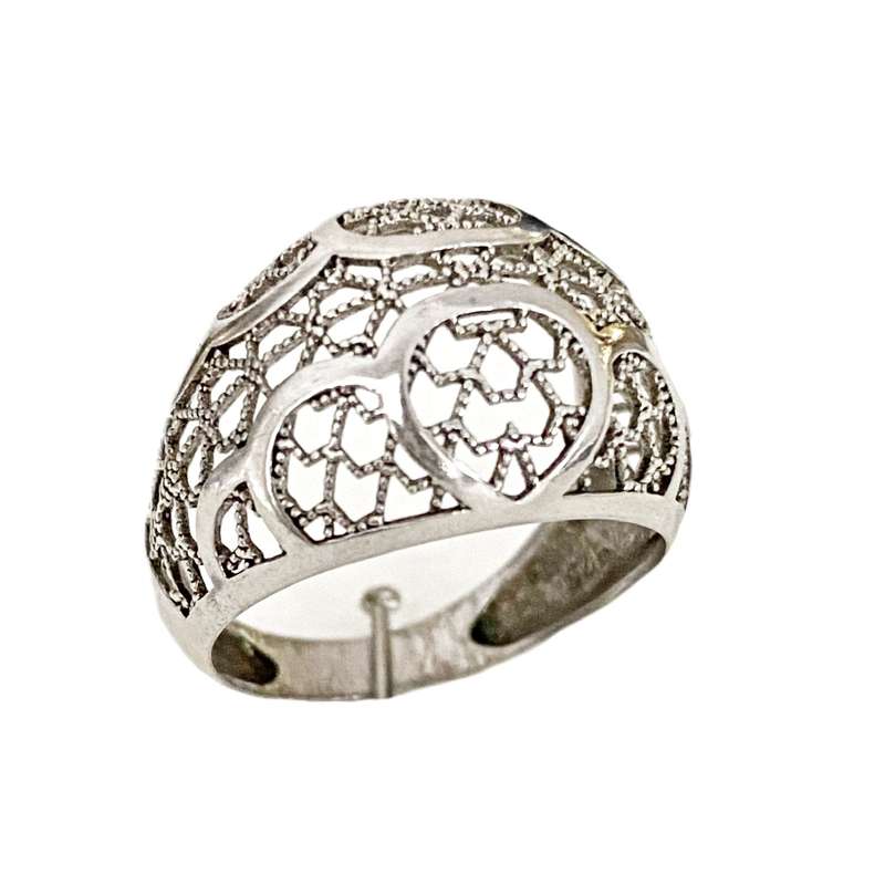 انگشتر نقره زنانه مدل 122