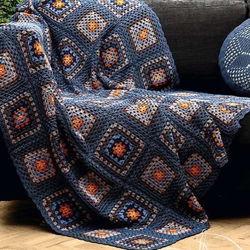 شال مبل و تخت مدل x2 سایز 140×140 سانتیمتر