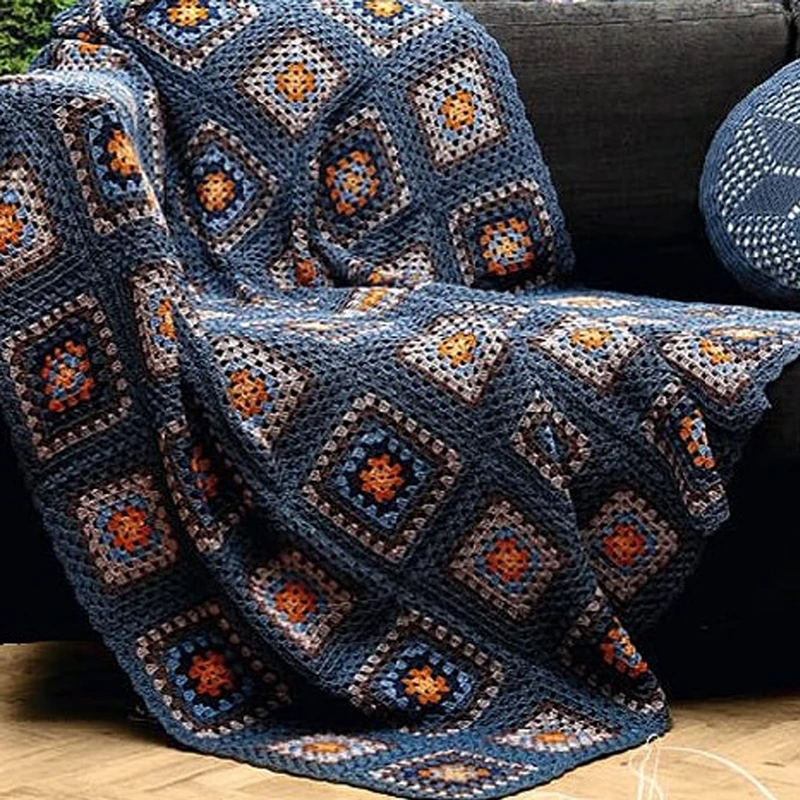 شال مبل و تخت مدل موتیف سایز 120×120 سانتیمتر