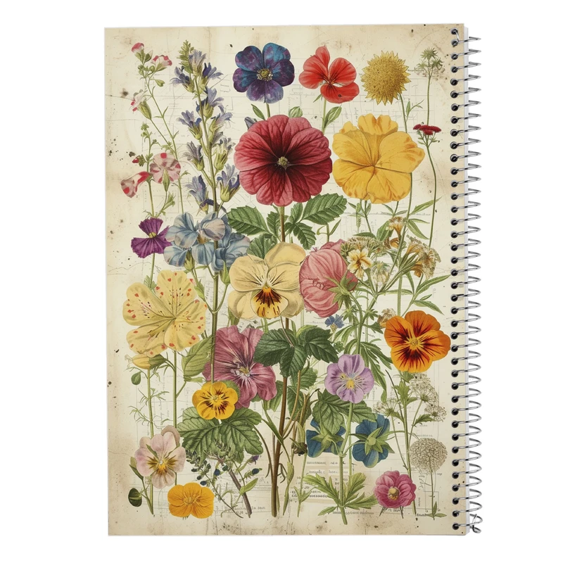 دفتر نقاشی 50 برگ مدوپد مدل گل کد DF13309