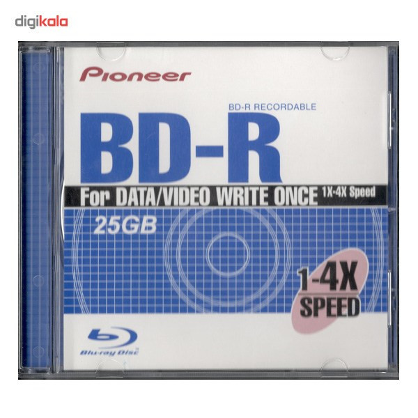 بلو ری خام پایونیر مدل BD-R با ظرفیت 25 گیگابایت