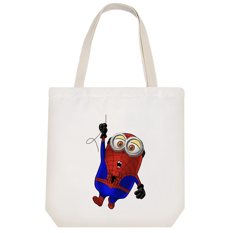 ساک خرید خندالو مدل مینیون مردعنکبوتی کد 5731