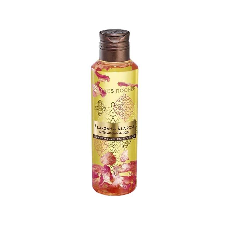 روغن بدن ایو روشه مدل آرگان و گل رز حجم 150 میلی لیتر