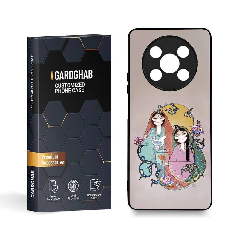 کاور گارد قاب مدل دخترانه مناسب برای گوشی موبایل آنر Honor X9 5G/X9 4G