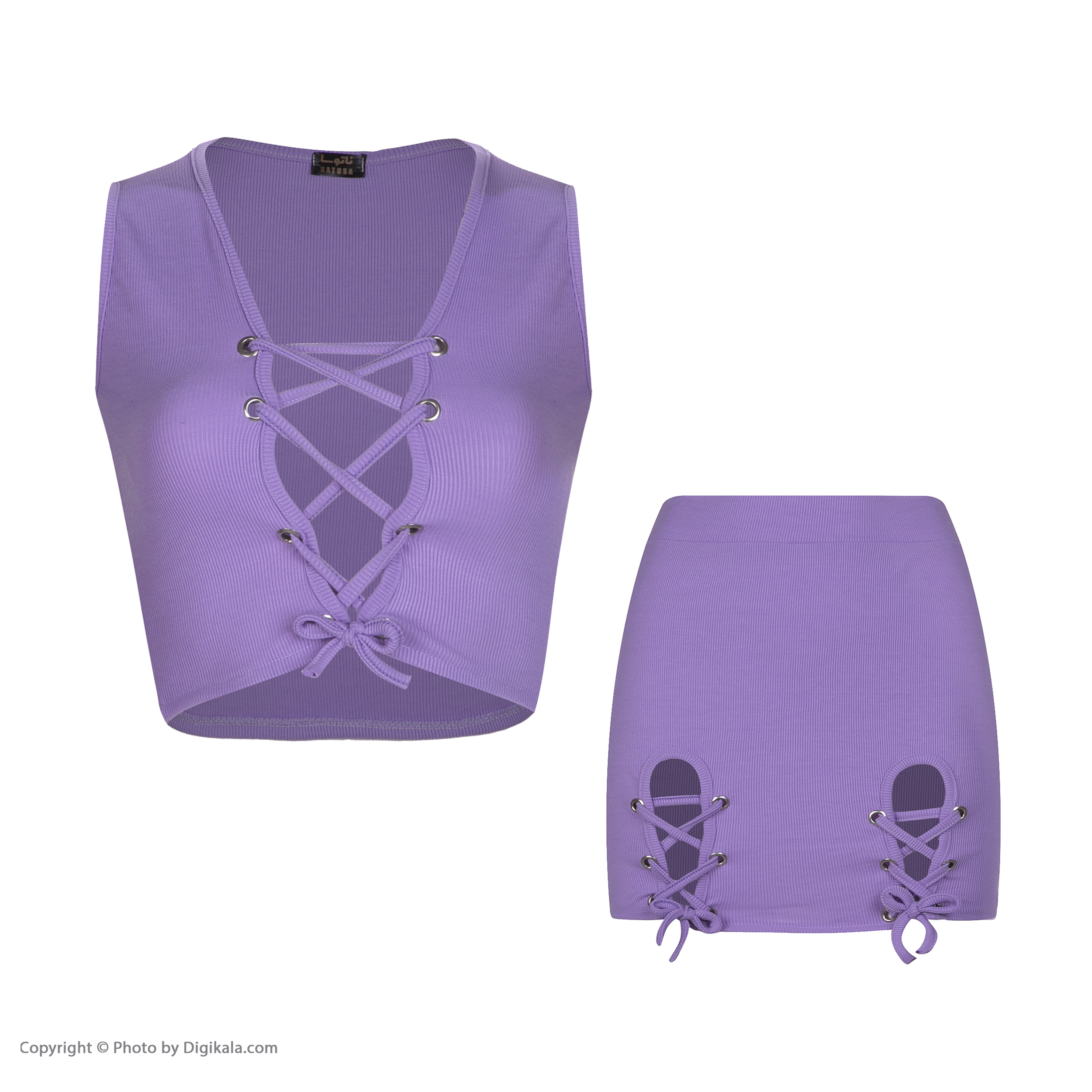 ست نیم تنه و دامن زنانه ناتوسا مدل NT732