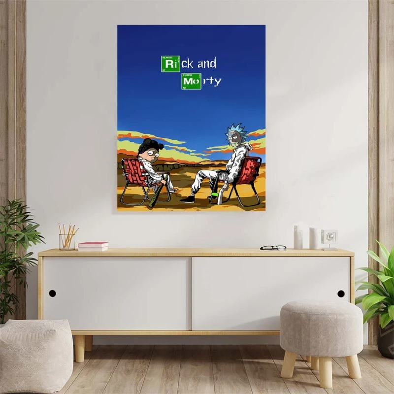 تابلو شاسی آتریسا مدل انیمیشن Rick and Morty