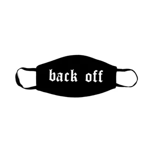ماسک پارچه‌ای مدل Back off