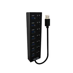 هاب 7 پورت USB3.0 کی نت مدل H9