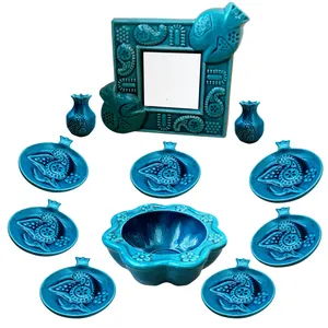 مجموعه ظروف هفت سین 11 پارچه مدل انار کد GM11