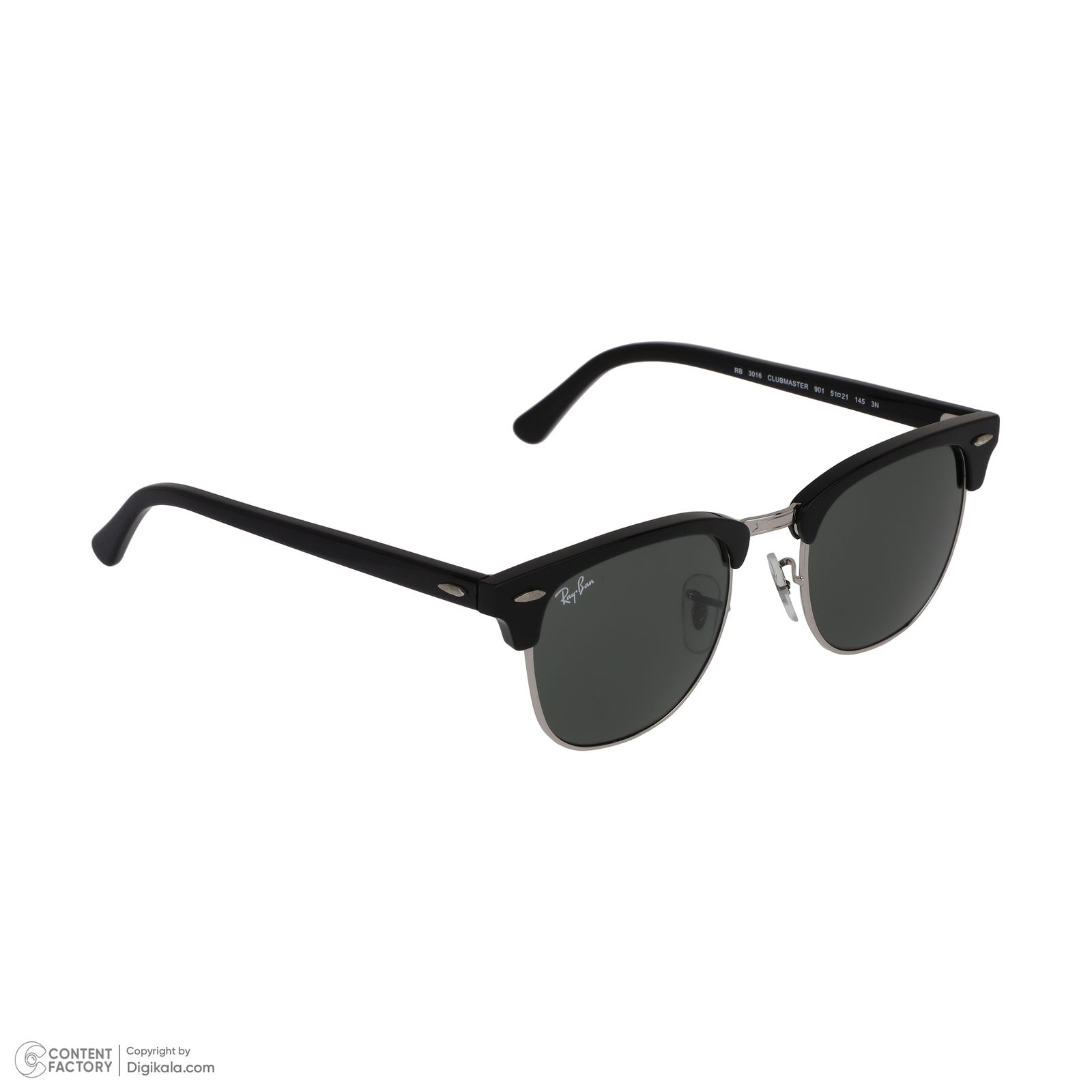 عینک آفتابی ری بن مدل RB3016  CLUB MASTER-901 -  - 3