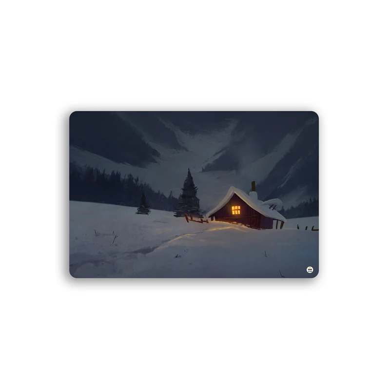 ماوس پد مخصوص بازی شادیت مدل شب برفی کد1734 سایز 37*24 سانتی متر