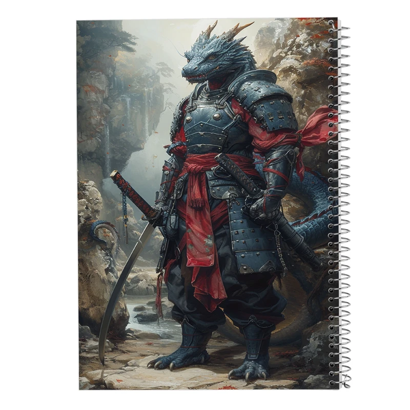 دفتر نت موسیقی 50 برگ مدوپد مدل حیوانات جنگجو کد DF14916