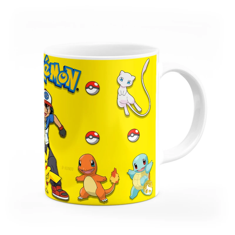 ماگ هومرو طرح انیمه پوکمون Pokemon مدل MG2349