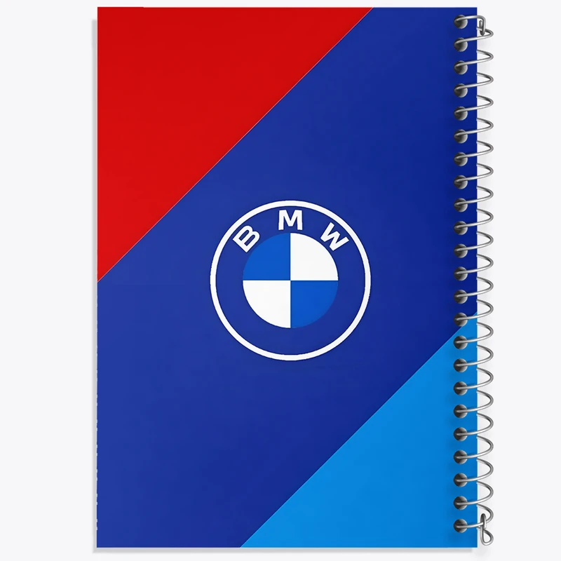 دفتر شطرنجی 50 برگ خندالو طرح بی ام دبلیو (BMW) کد F5239