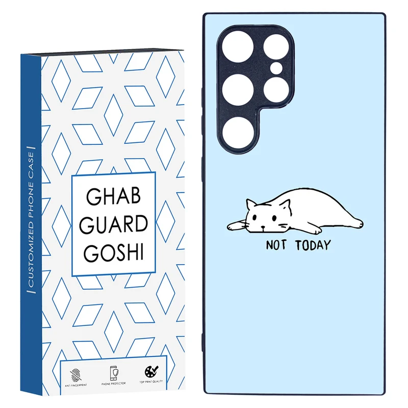 کاور قاب گارد گوشی طرح گربه کد TPU-002 مناسب برای گوشی موبایل سامسونگ Galaxy S24 ULTRA