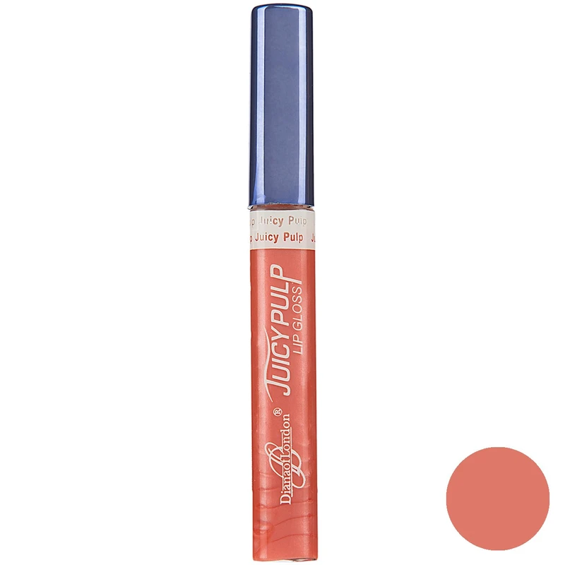 رژ لب مایع دایانا آف لاندن سری Juicy  مدل Chronic Peach شماره 17