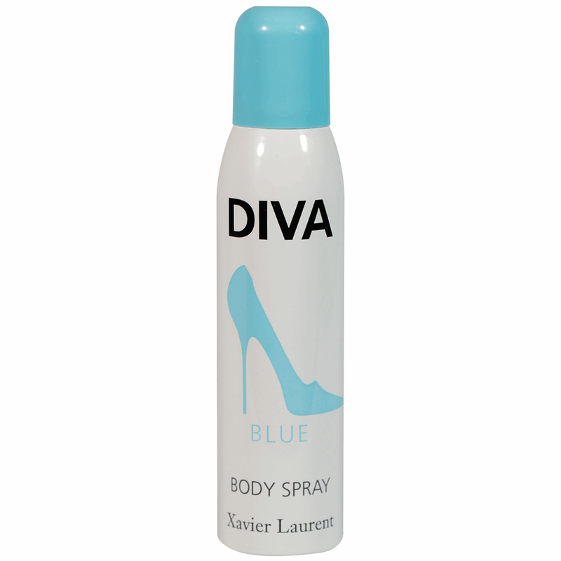 اسپری ضد تعریق زنانه زاویر لوران مدل Diva Blue حجم 150 میلی لیتر اسپری ضد تعریق زنانه زاویر لوران مدل Diva Blue حجم 150 میلی لیتر