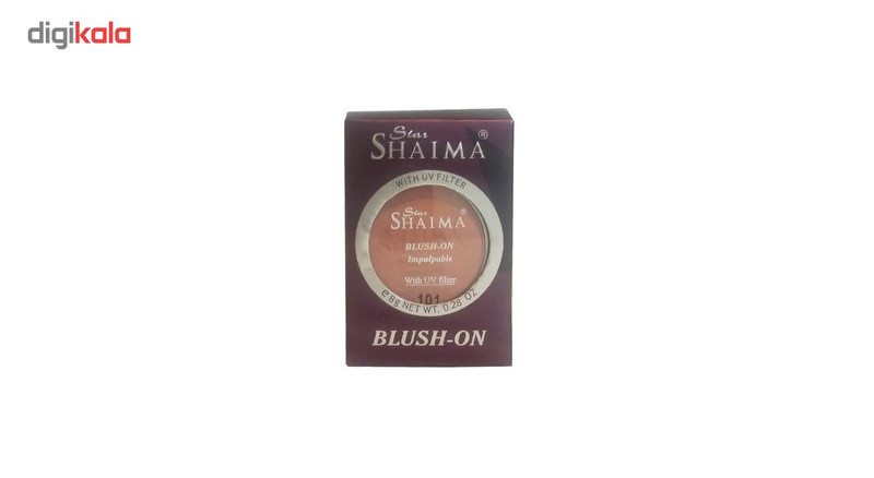 رژگونه شایما مدل Blush ON شماره 101 رژگونه شایما مدل Blush ON شماره 101