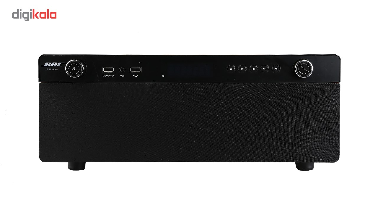 اسپیکر بلوتوثی بی اس سی مدل S301