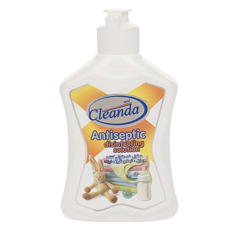 محلول ضدعفونی کننده وسایل نوزاد کلیندا حجم 300 میلی لیتر