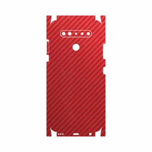 MAHOOT Red-Fiber-FullSkin Cover Sticker for LG K41s