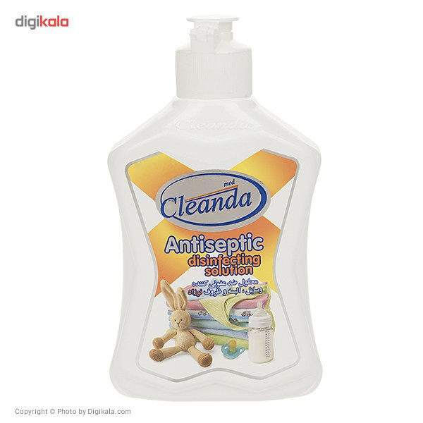 محلول ضدعفونی کننده وسایل نوزاد کلیندا حجم 300 میلی لیتر