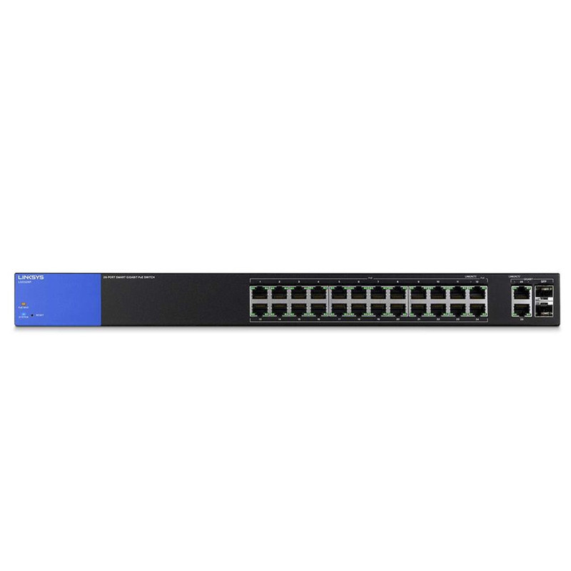 سوییچ 26 پورت لینک سیس مدل LGS326P-EU