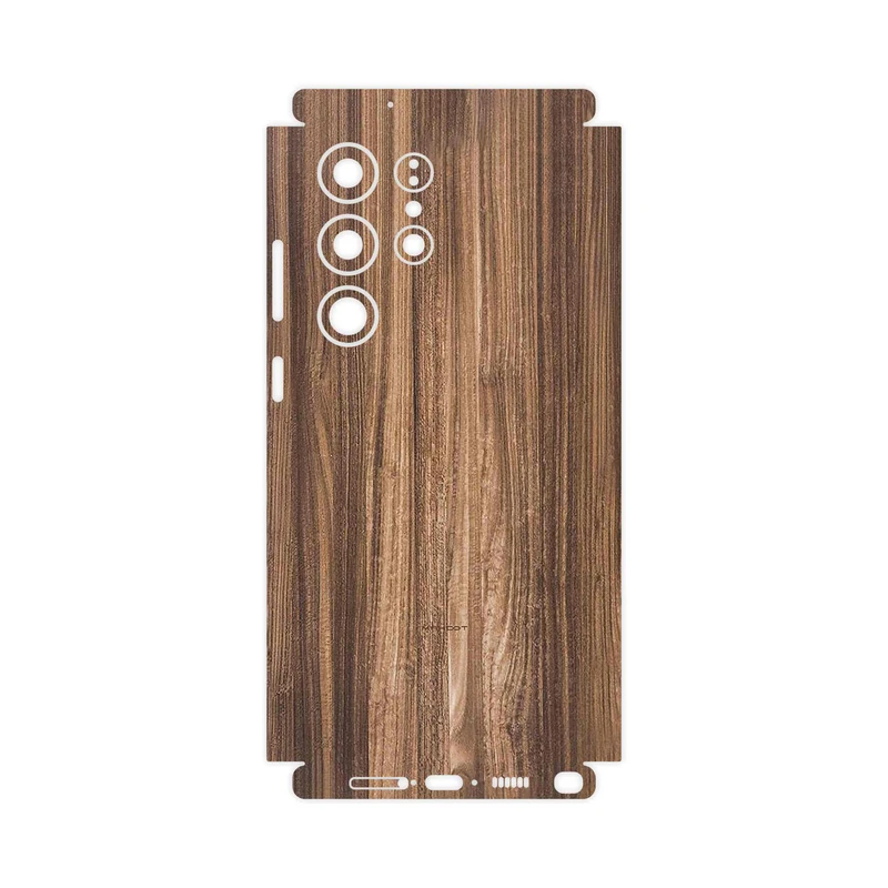 برچسب پوششی ماهوت مدل Light_Walnut_Wood-FullSkin مناسب برای گوشی موبایل سامسونگ Galaxy S23 Ultra