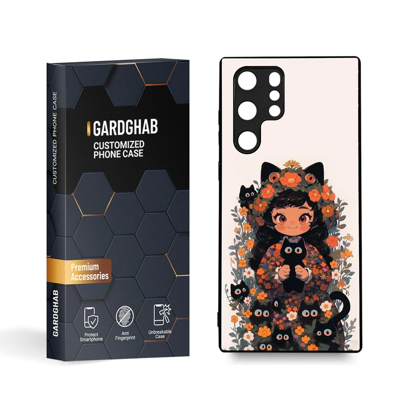 کاور گارد قاب مدل دخترانه مناسب برای گوشی موبایل سامسونگ Galaxy S22 Ultra