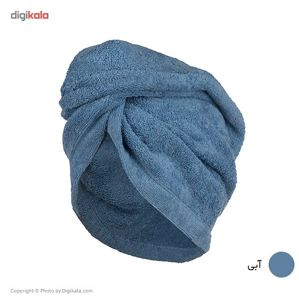 عکس شماره 4 : حوله کلاهی برق لامع مدل professional