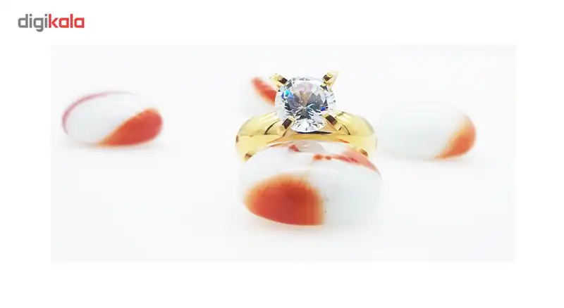 انگشتر زنانه طرح سولیتر مدل A419