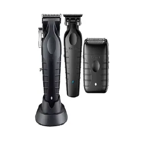 ماشین اصلاح موی سر شارژی کیمی مدل KM-2296,KM-2299,KM-T95 بسته 3 عددی