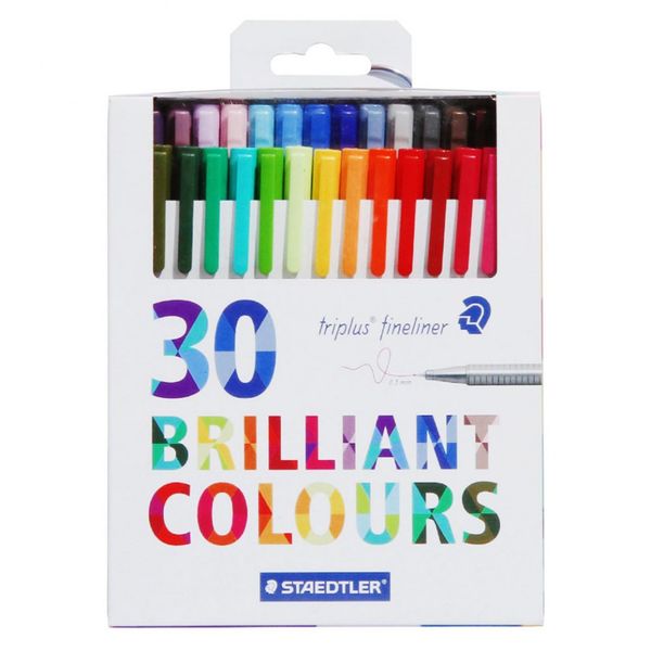 روان نویس استدلر مدل Triplus Brilliant Colours 30 Color روان نویس استدلر مدل Triplus Brilliant Colours 30 Color