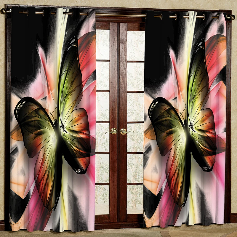  پرده مدل مخمل پانچی کد 2588 سایز 140x280 سانتی متر