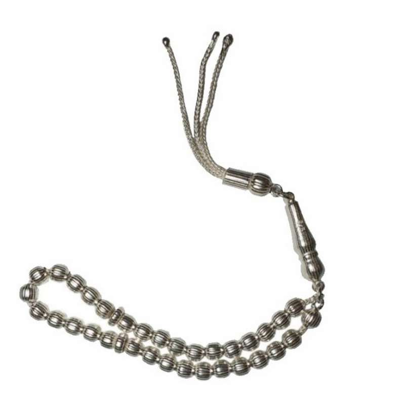 تسبیح نقره مدل A7 کد 35RIZ5MMSHIY