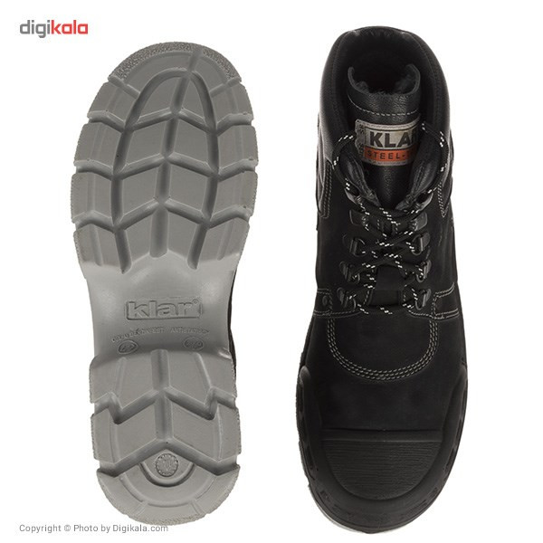 پوتین ایمنی کلار مدل کواترو با نوبوک مشکی پوتین ایمنی کلار مدل کواترو با نوبوک مشکی