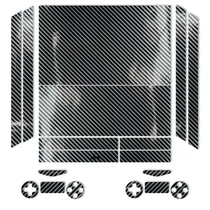 MAHOOT Silver Shine-carbon Special Sticker for  PS4
