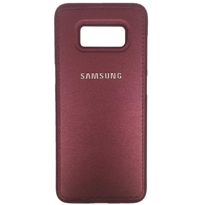 کاور ژله ای طرح چرم مناسب برای گوشی موبایل سامسونگ Galaxy S8 Plus